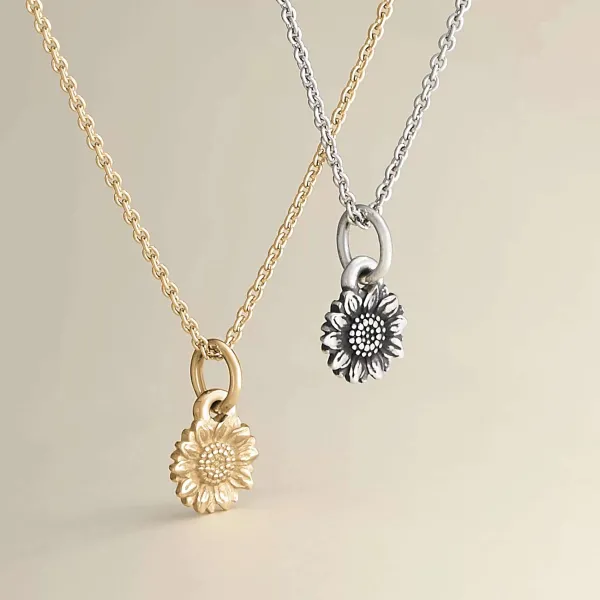 James Avery Artisan Jewelry Charms-Mini Sunflower Charm