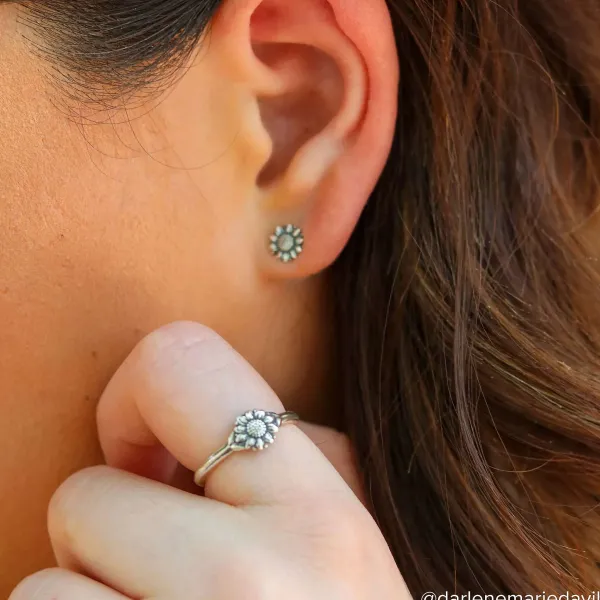 James Avery Artisan Jewelry Rings-Mini Sunflower Ring