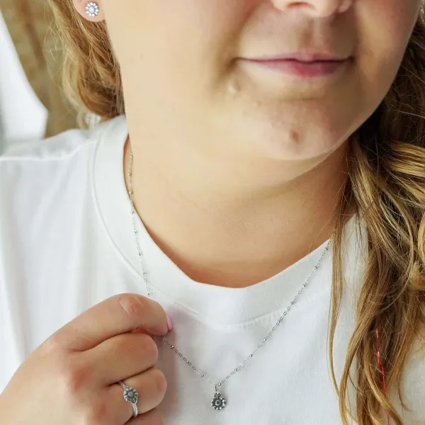 James Avery Artisan Jewelry Earrings-Mini Sunflower Studs