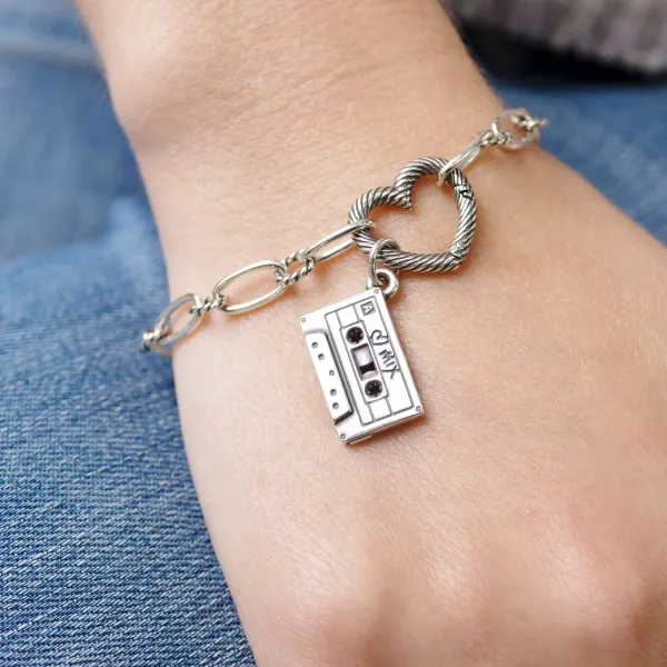 James Avery Artisan Jewelry Charms-Mix Tape Charm