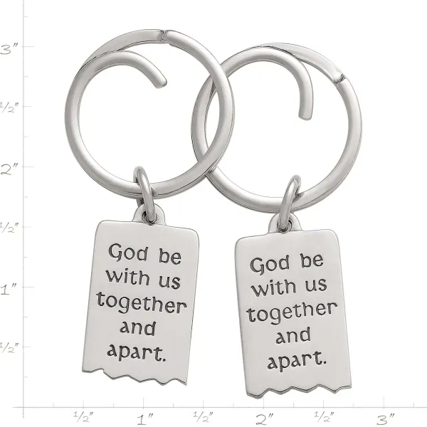 James Avery Artisan Jewelry Accessories-Mizpah Key Chain Set