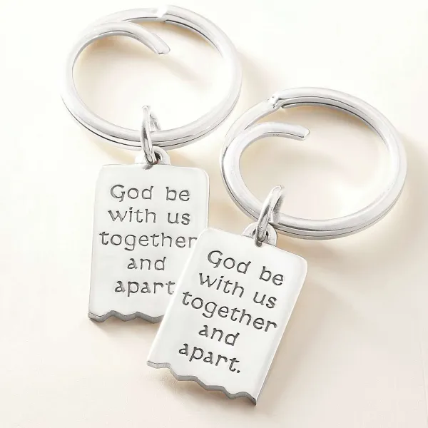 James Avery Artisan Jewelry Accessories-Mizpah Key Chain Set