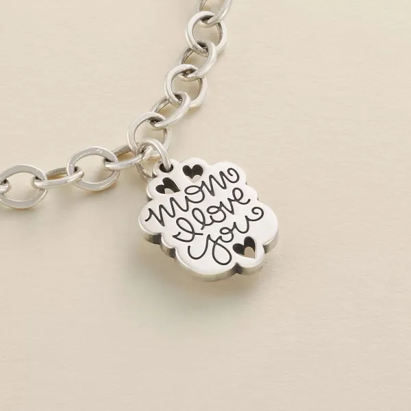 James Avery Artisan Jewelry Charms-Mom I Love You Charm