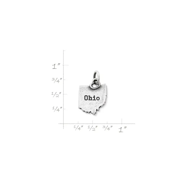 James Avery Artisan Jewelry Charms-My "Ohio" Charm