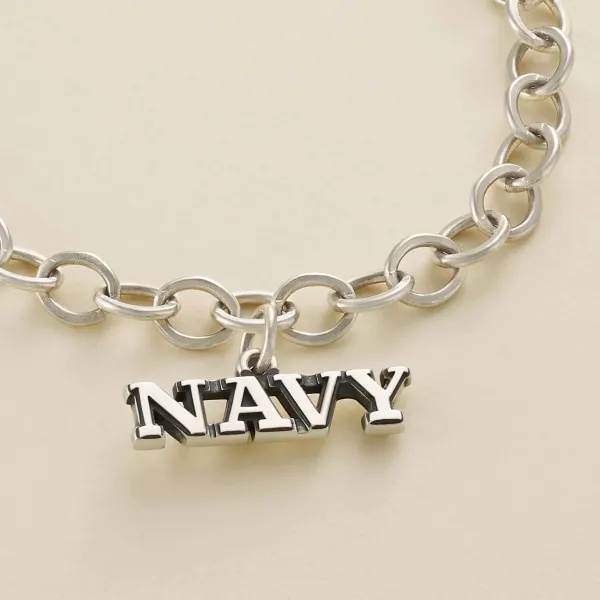 James Avery Artisan Jewelry Charms-Navy Charm
