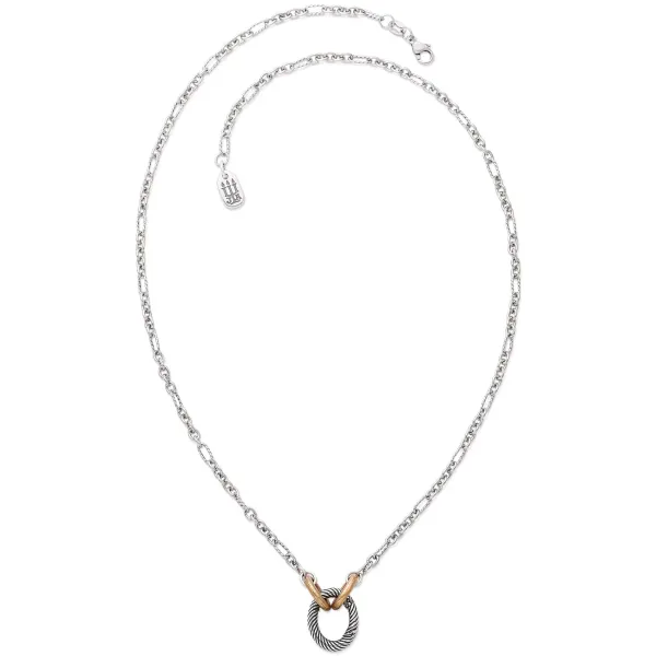 James Avery Artisan Jewelry Necklaces And Chains-Oval Twist Changeable Charm Necklace