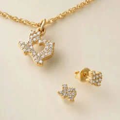 James Avery Artisan Jewelry Charms-Pave Diamond Deep In The Heart Of Texas Pendant