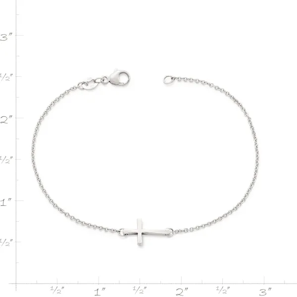 James Avery Artisan Jewelry Bracelets-Petite Latin Cross Link Bracelet