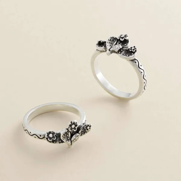 James Avery Artisan Jewelry Rings-Prickly Pear Cactus Ring