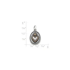 James Avery Artisan Jewelry Religious Charms-Radiant Sacred Heart Charm