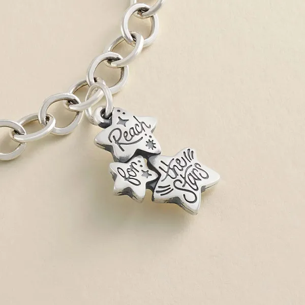 James Avery Artisan Jewelry Charms-Reach For The Stars Charm