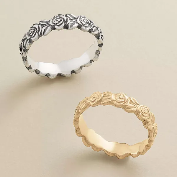 James Avery Artisan Jewelry Rings-Rose Ring