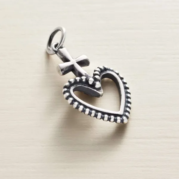 James Avery Artisan Jewelry Charms-Sacred Heart Charm