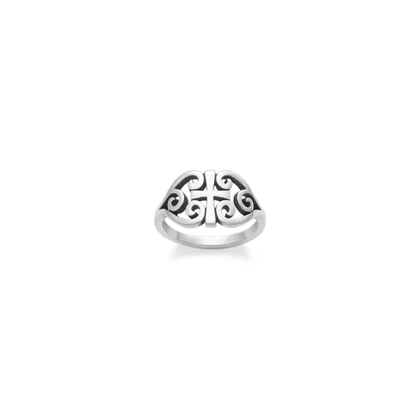 James Avery Artisan Jewelry Rings-Scroll Cross Ring