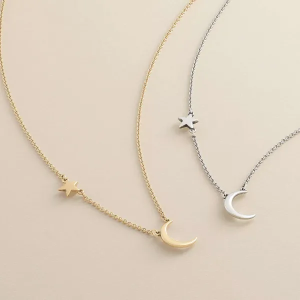 James Avery Artisan Jewelry Necklaces And Chains-Shoot For The Moon Necklace