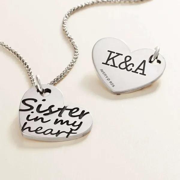 James Avery Artisan Jewelry Charms-Sister In My Heart Charm