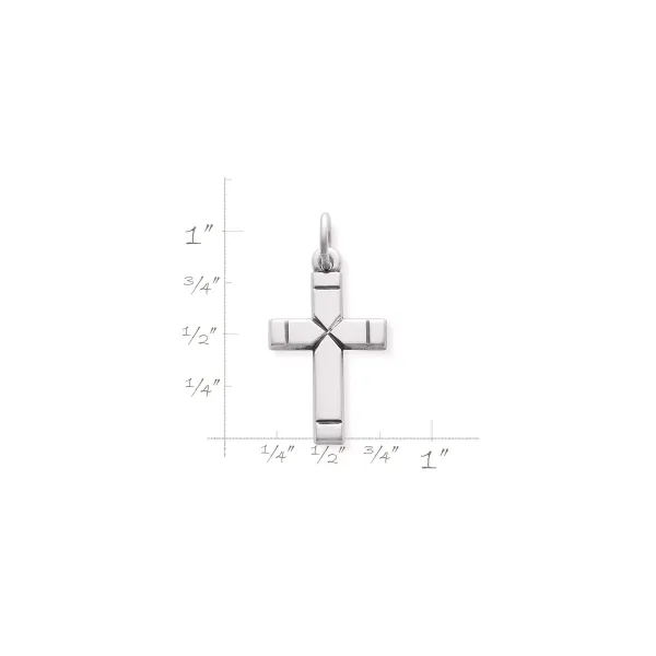 James Avery Artisan Jewelry Charms-Small Plain Latin Cross Charm