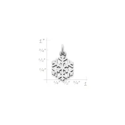 James Avery Artisan Jewelry Charms-Snow Crystal Charm