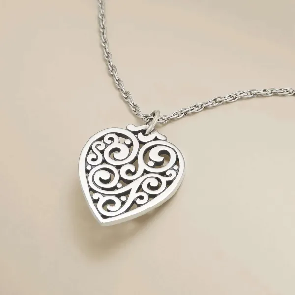 James Avery Artisan Jewelry Charms-Sorrento Heart Pendant