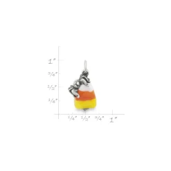 James Avery Artisan Jewelry Charms-Sweet And Spooky Halloween Art Glass Charm