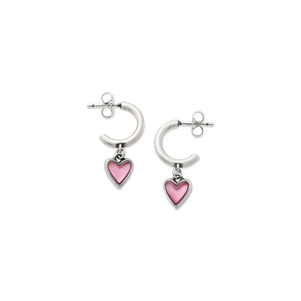 James Avery Artisan Jewelry Earrings-Sweetheart Gemstone Hoop Dangle Earrings