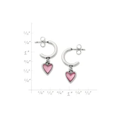 James Avery Artisan Jewelry Earrings-Sweetheart Gemstone Hoop Dangle Earrings