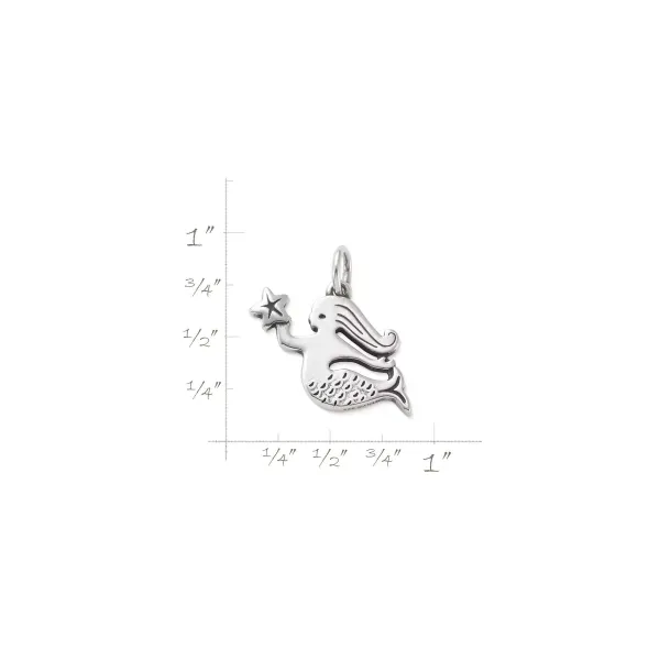 James Avery Artisan Jewelry Charms-Swimming Mermaid Charm