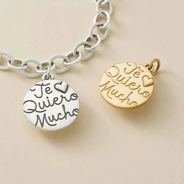 James Avery Artisan Jewelry Charms-Te Quiero Mucho Charm