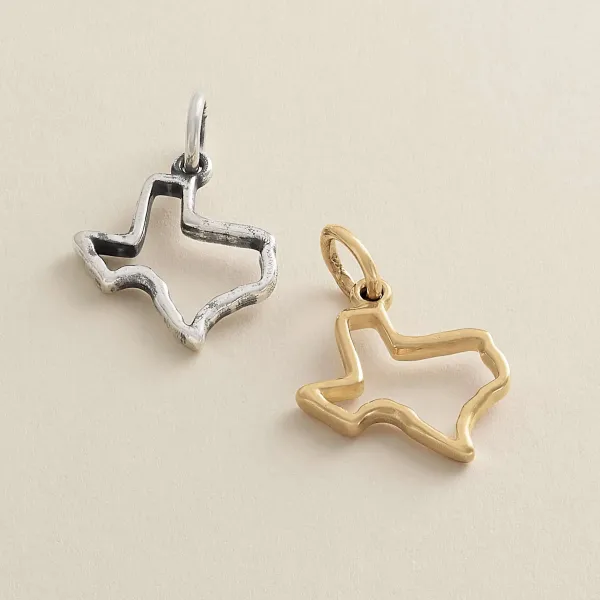James Avery Artisan Jewelry Charms-Texas Forged Charm
