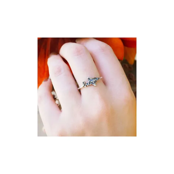 James Avery Artisan Jewelry Rings-Texas Is "Home" Ring