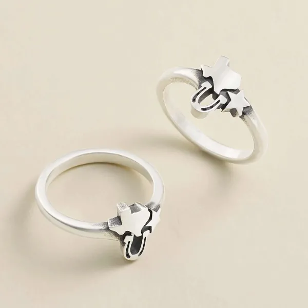 James Avery Artisan Jewelry Rings-Texas Trio Ring