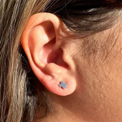 James Avery Artisan Jewelry Earrings-Tiny Texas Studs
