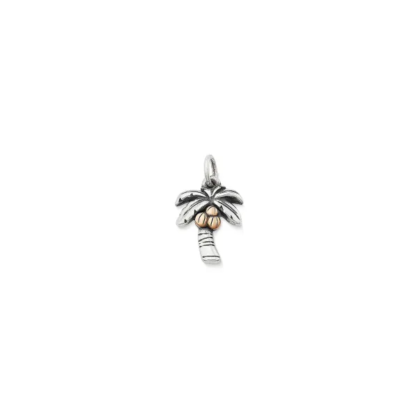 James Avery Artisan Jewelry Charms-Tropical Palm Tree Charm