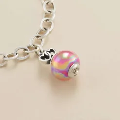 James Avery Artisan Jewelry Charms-Two Hearts Together Art Glass Charm