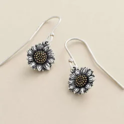 James Avery Artisan Jewelry Earrings-Wild Sunflower Dangle Earrings
