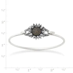 James Avery Artisan Jewelry Bracelets-Wild Sunflower Hook-On Bracelet