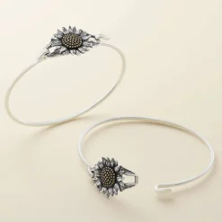 James Avery Artisan Jewelry Bracelets-Wild Sunflower Hook-On Bracelet