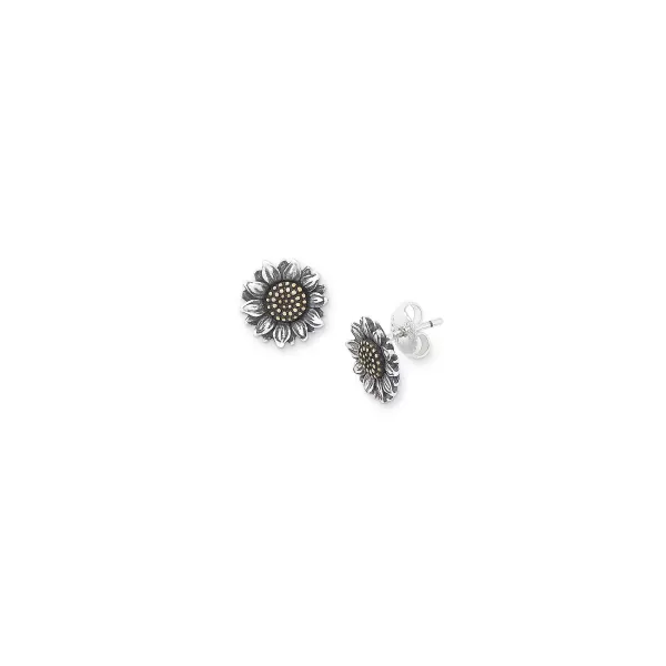 James Avery Artisan Jewelry Earrings-Wild Sunflower Studs