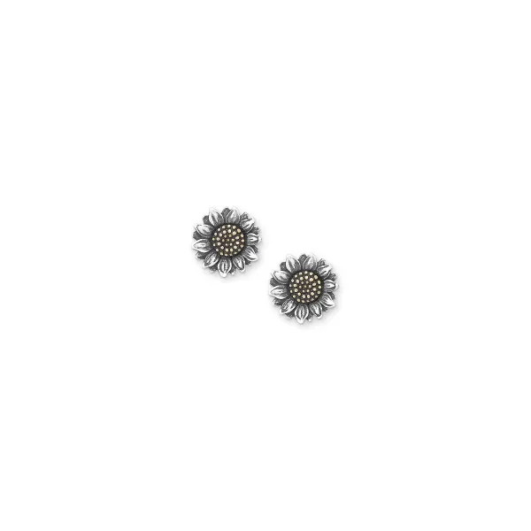 James Avery Artisan Jewelry Earrings-Wild Sunflower Studs