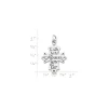 James Avery Artisan Jewelry Charms-With You Wherever You Go Cross Charm