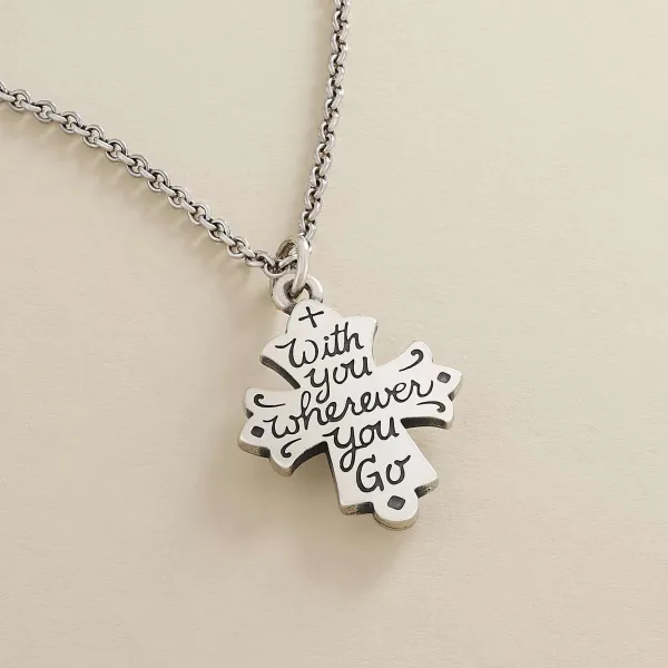 James Avery Artisan Jewelry Charms-With You Wherever You Go Cross Charm
