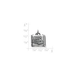 James Avery Artisan Jewelry Charms-World Traveler Charm
